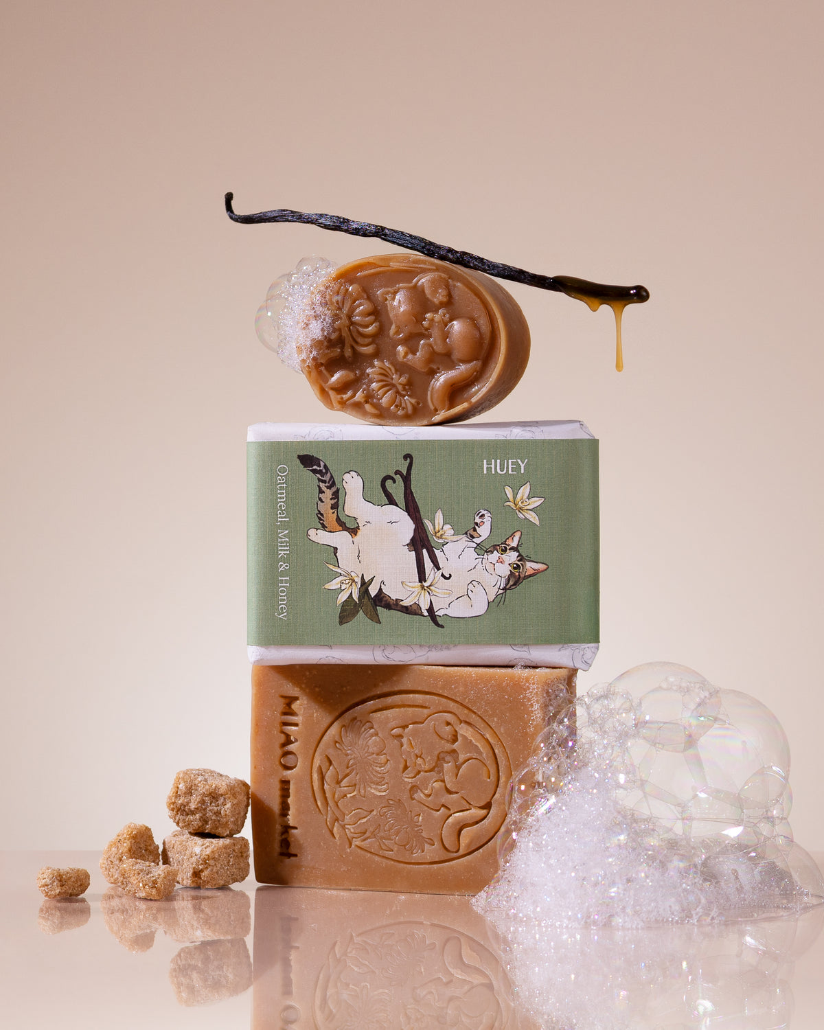 Huey Soap - Goat's Milk & Honey
