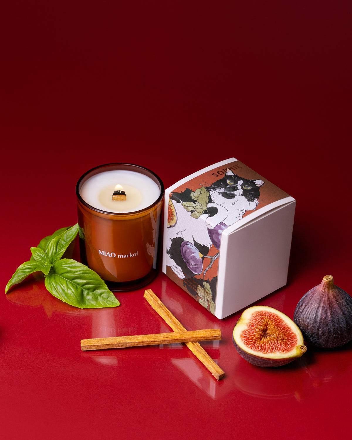 Sophie Candle - Fig & Birch Bark